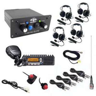 PCI Race Radios Ultimate 4 Seat Package with Bluetooth and DSP - 2496